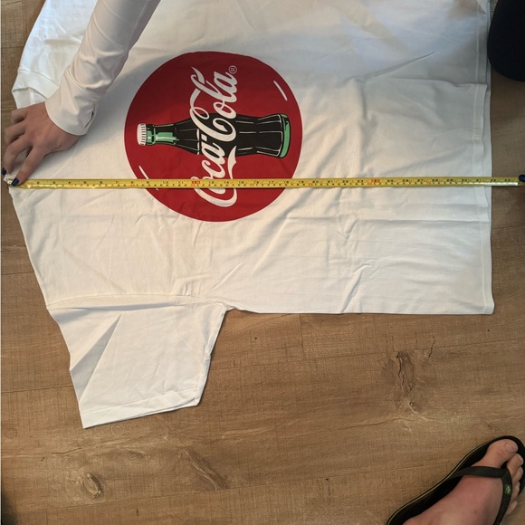 Vintage XL Men’s Hanes Coca Cola Tee Shirt - Picture 6 of 7